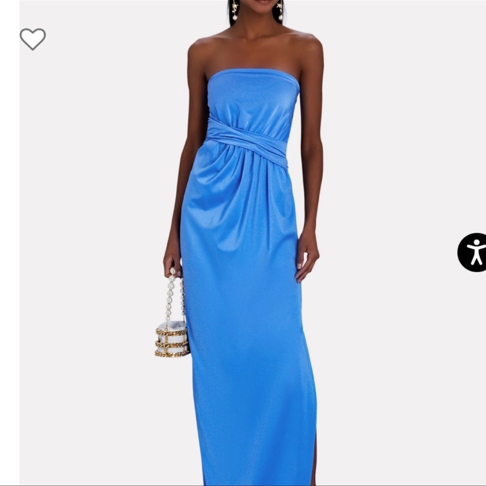 BAOBAB
Biel Strapless Jersey Maxi Dress
Color: Blue-med